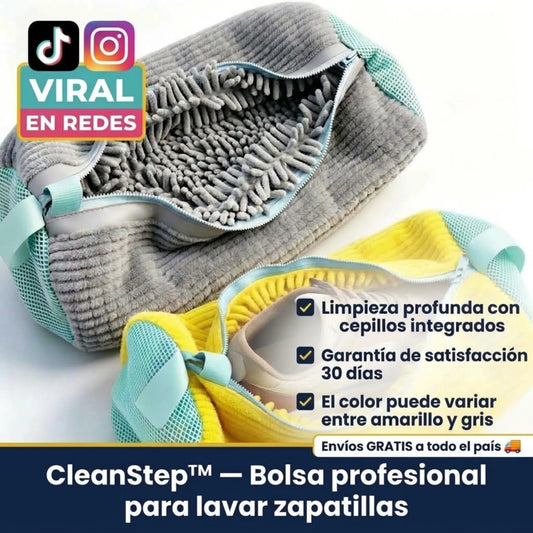 CleanStep™ bolsa profesional para lavar zapatillas