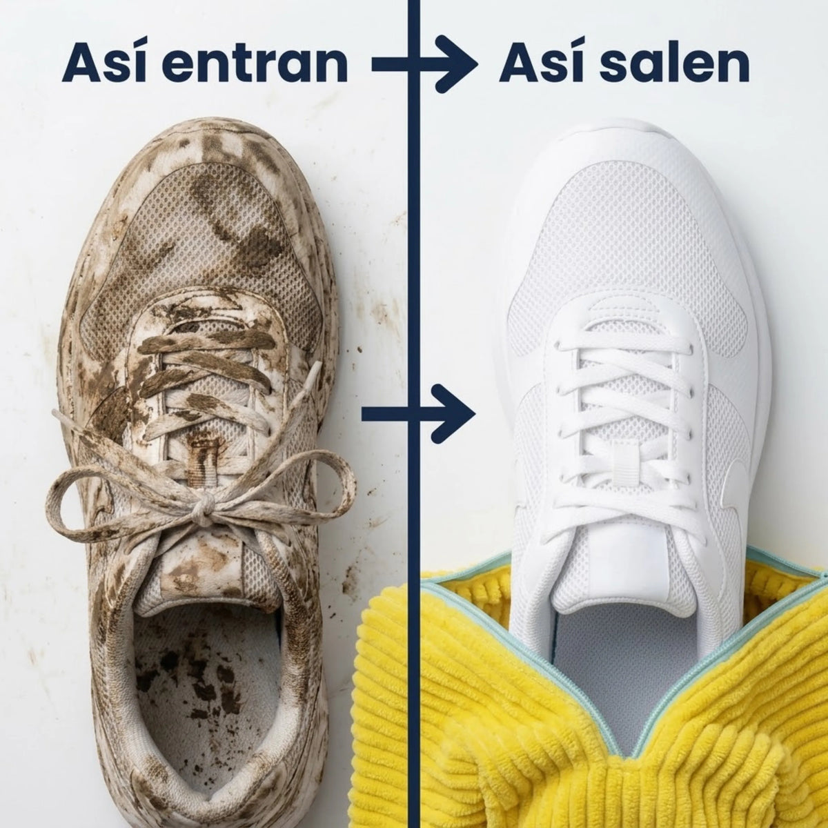 CleanStep™ bolsa profesional para lavar zapatillas