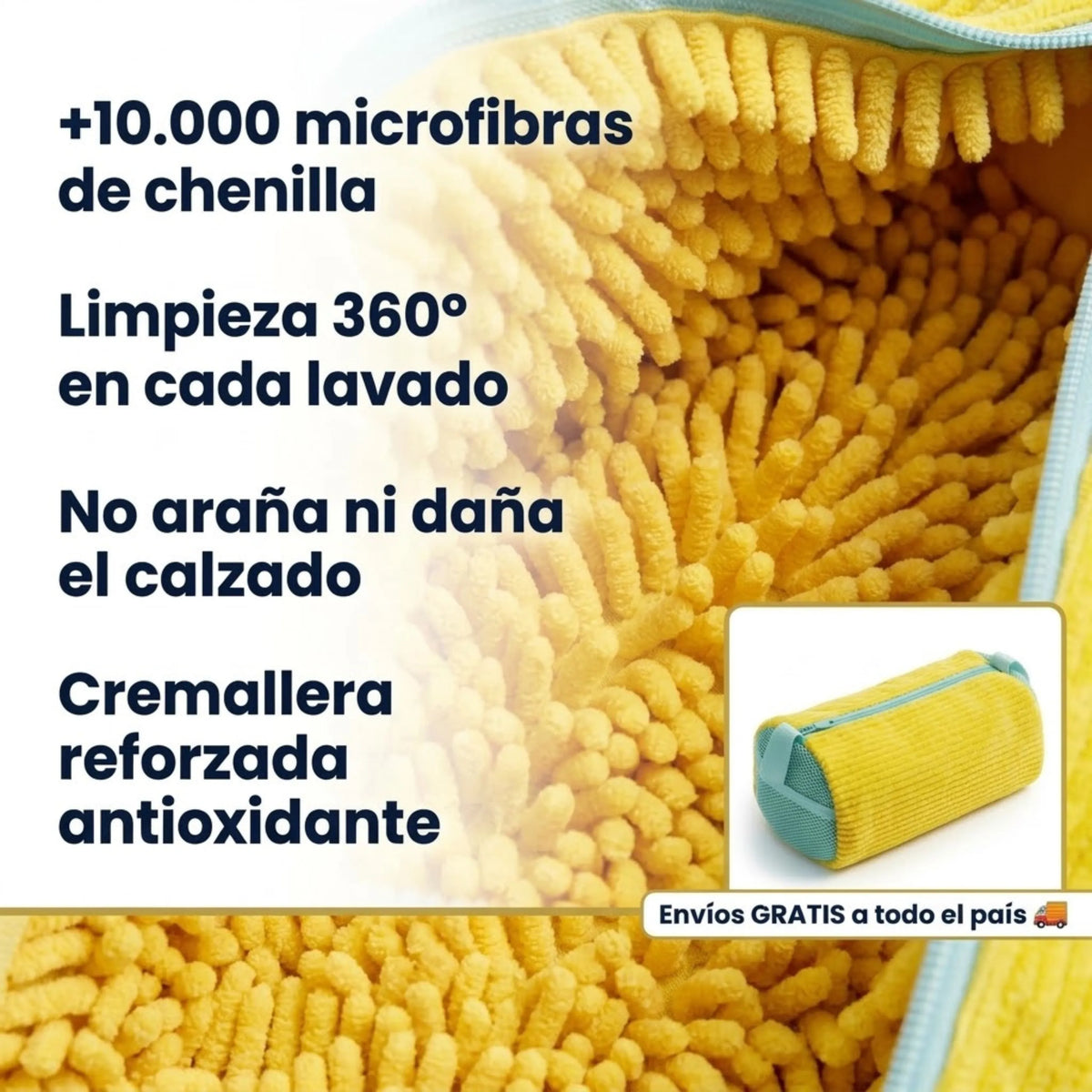CleanStep™ bolsa profesional para lavar zapatillas