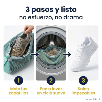 CleanStep™ bolsa profesional para lavar zapatillas